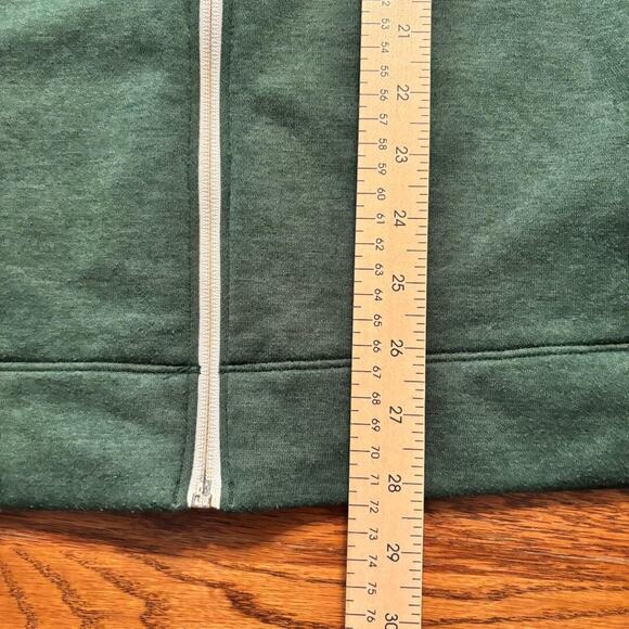 Under Armour Loose Coldgear Zip Up Jacket Green Lacrosse with B Men's Size L - Picture 12 of 15